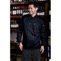 Uncommon Threads Classic With Mesh Chef Coat in Black - 3XLarge UN598809